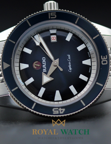 Rado Captain Cook Automatic Blue Dial - R32505203 (New)