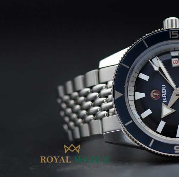 Rado Captain Cook Automatic Blue Dial - R32505203 (New)