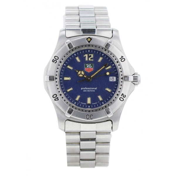 Tag heuer professional blue dial store